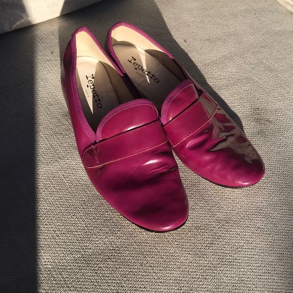 Repetto Shoes - Repetto purple loafers